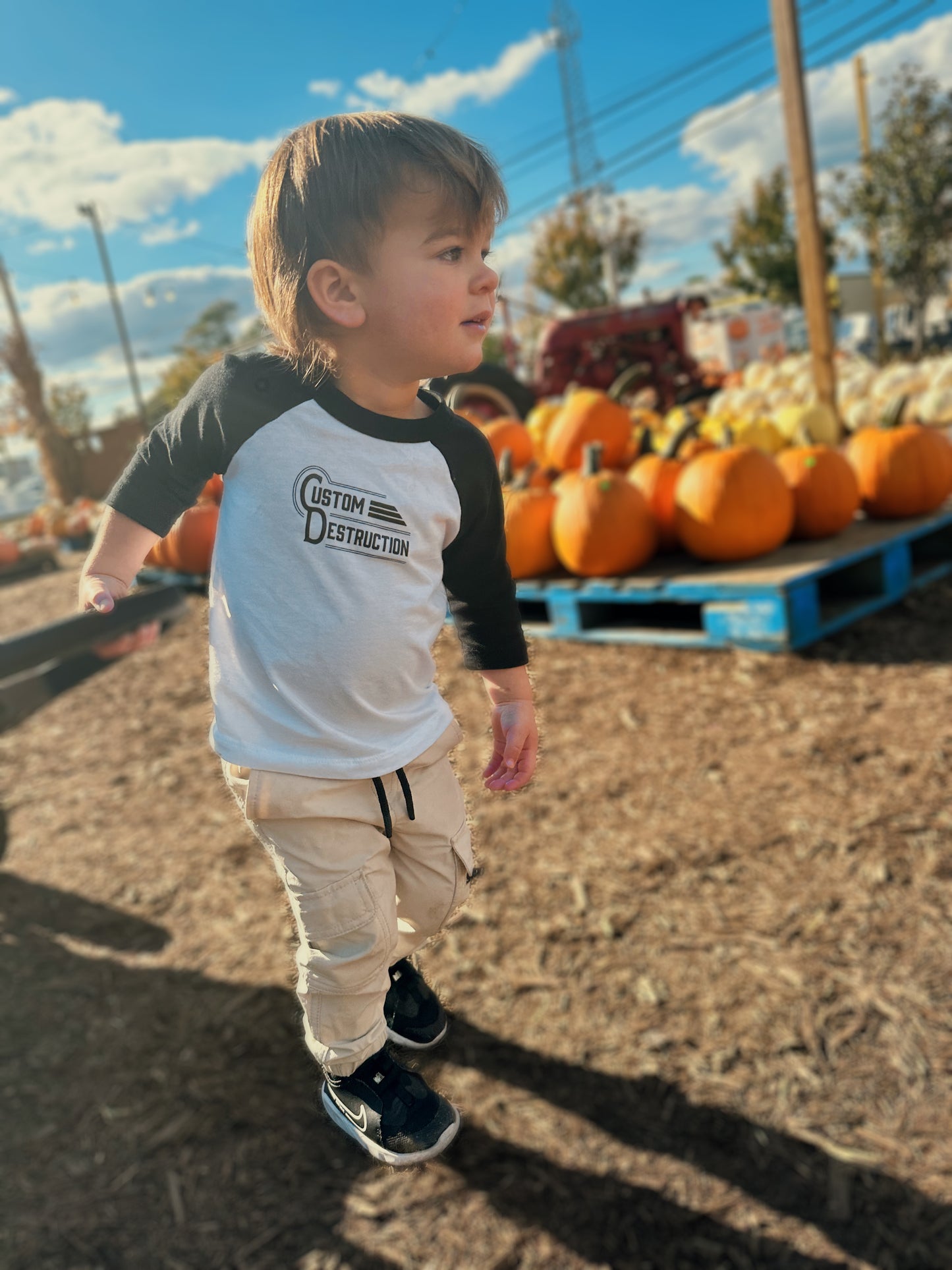 CD Toddler Baseball Tee