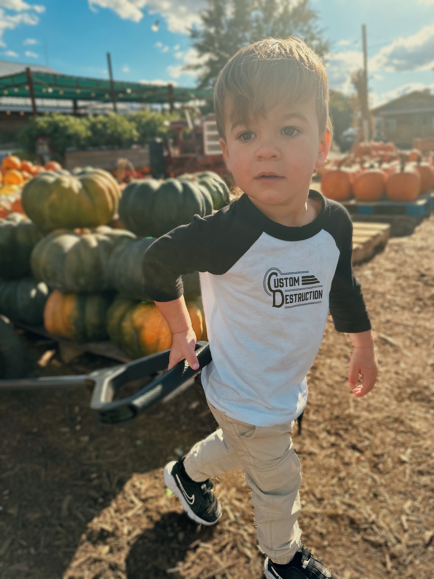 CD Toddler Baseball Tee